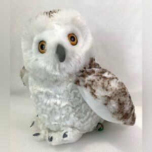 Wild Republic Snowy Owl Plush Animal 2013 Approximately 12” tall